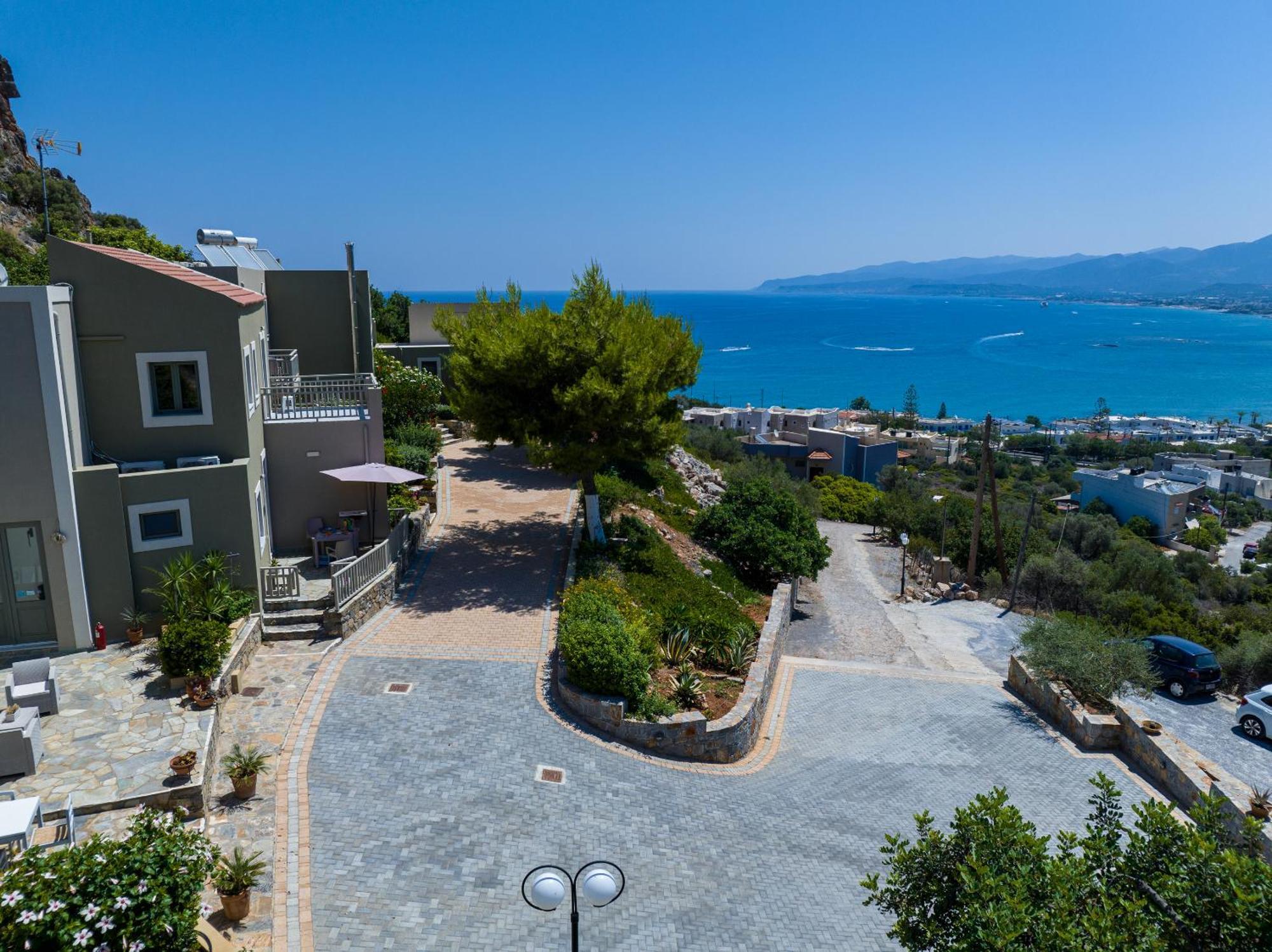 Blue View Villas สตาลิดา ภายนอก รูปภาพ