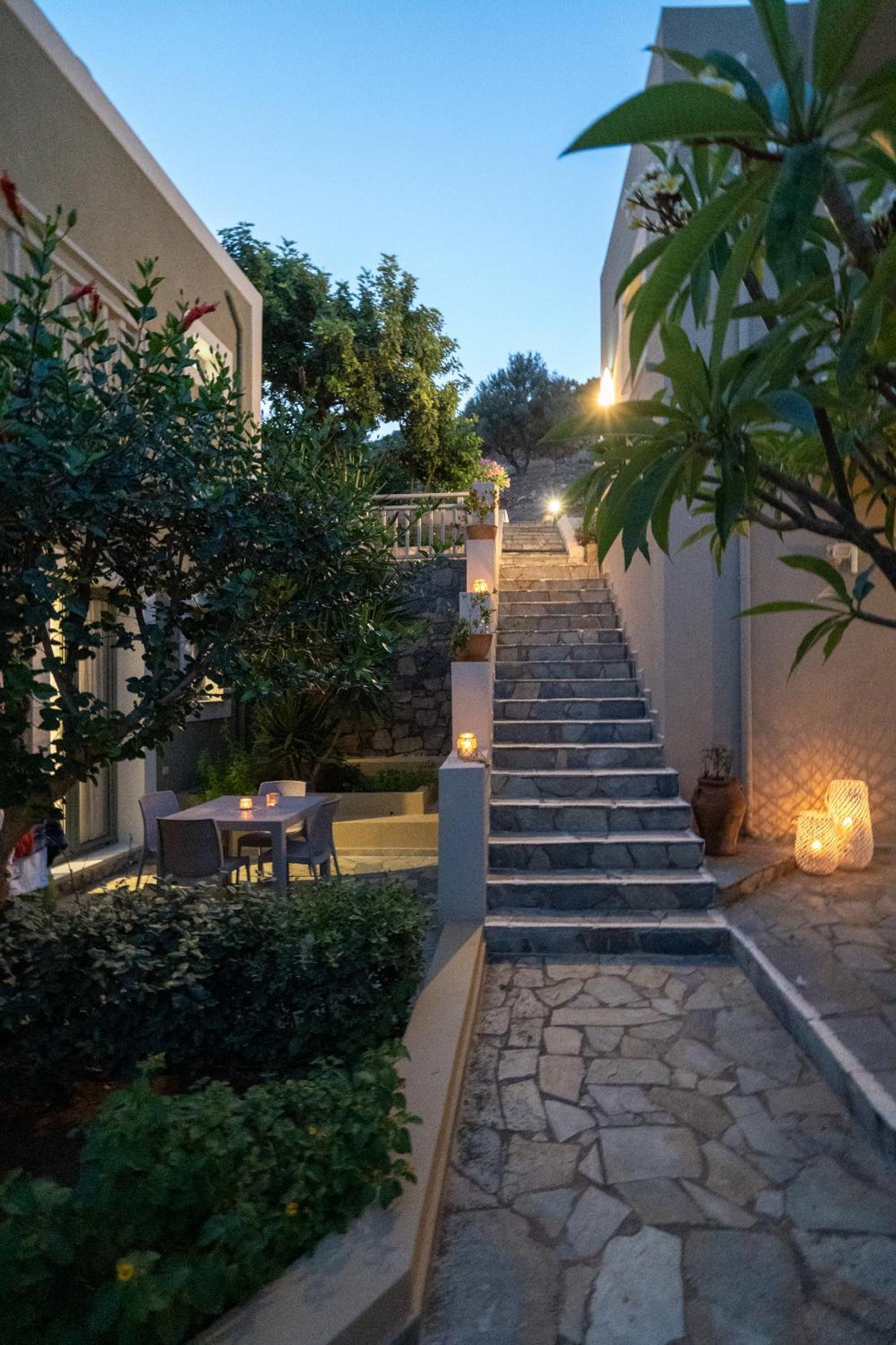 Blue View Villas สตาลิดา ภายนอก รูปภาพ