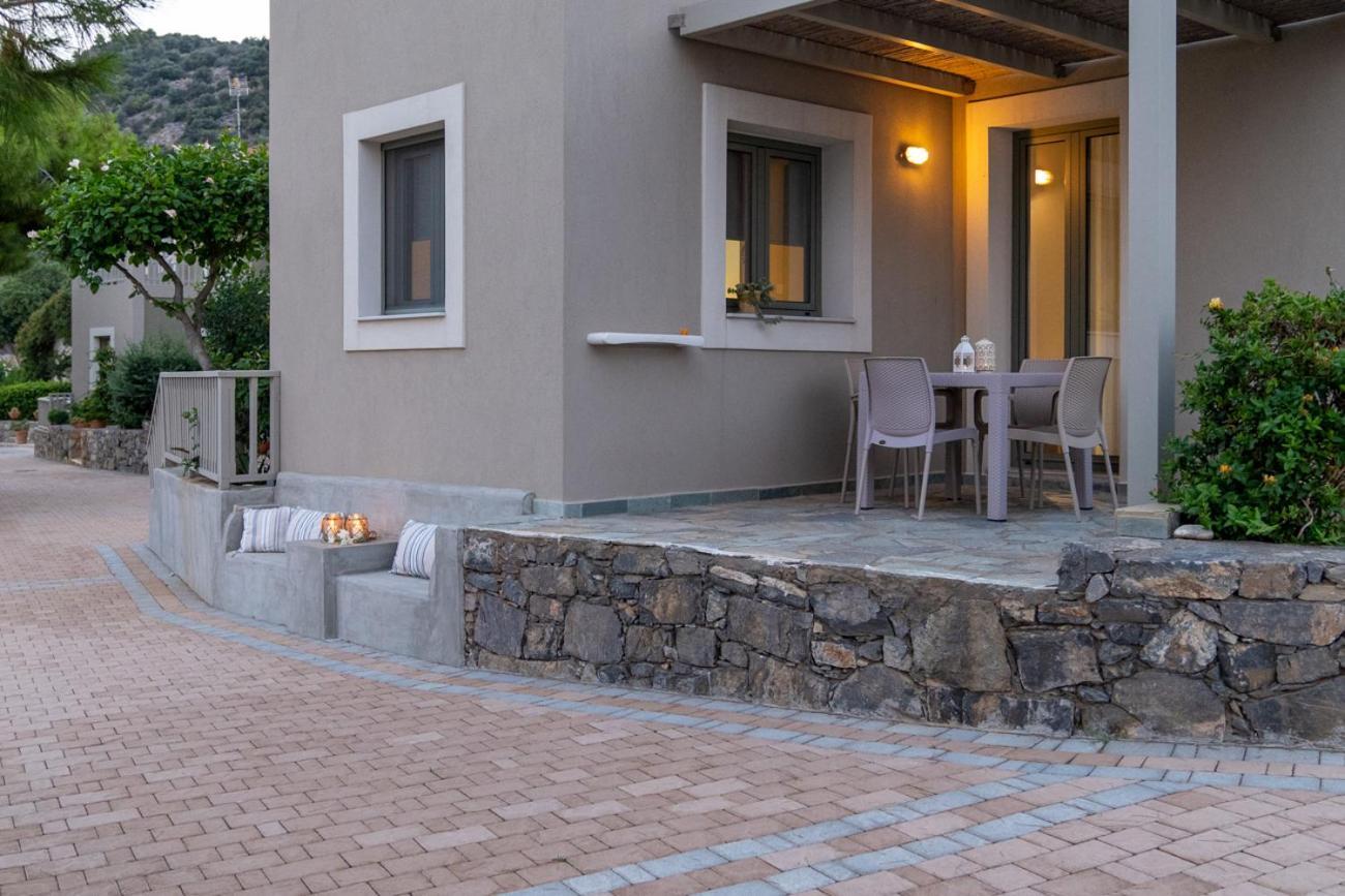 Blue View Villas สตาลิดา ภายนอก รูปภาพ