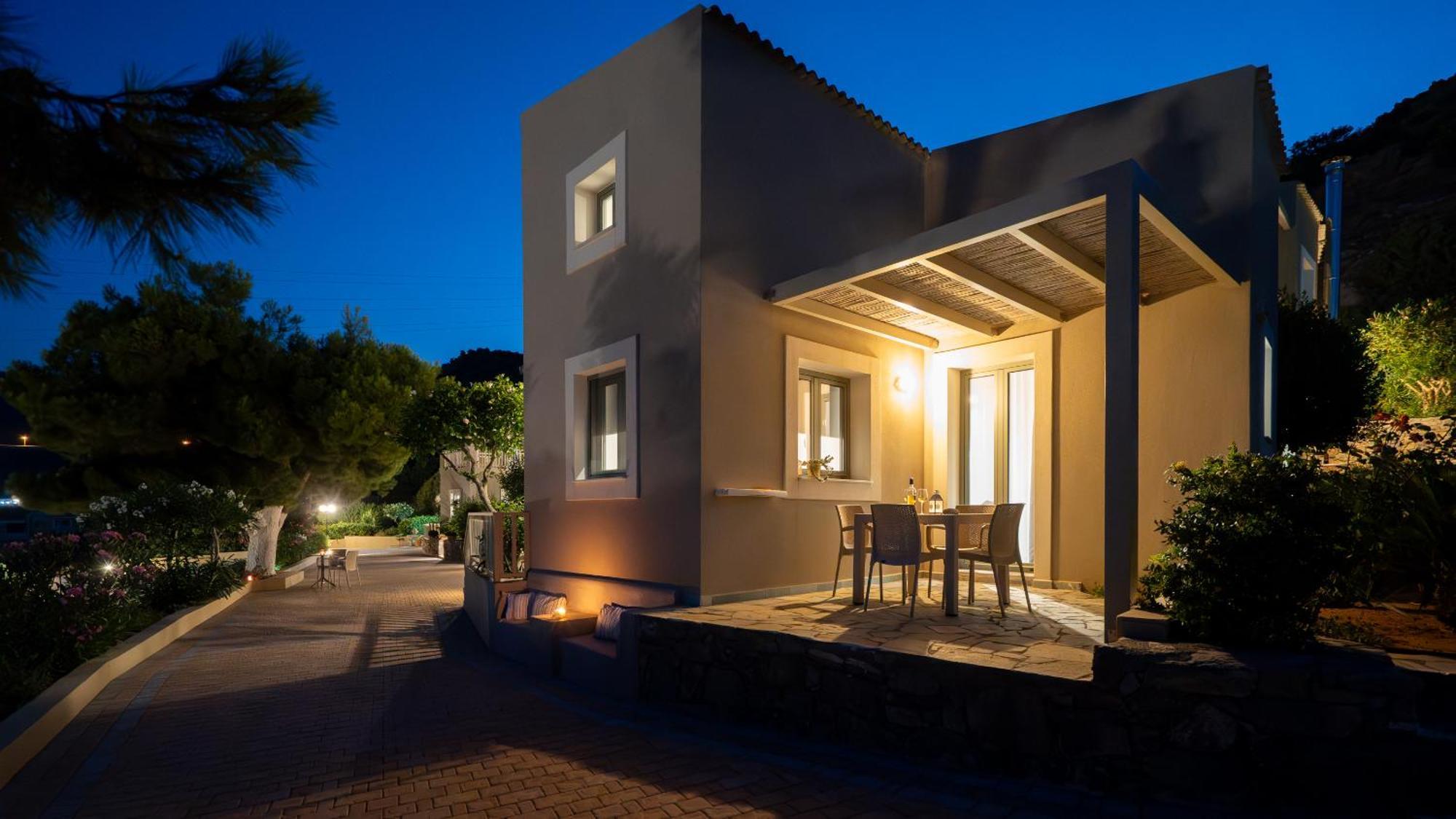 Blue View Villas สตาลิดา ภายนอก รูปภาพ